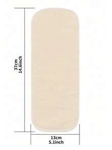 1/2/4/10/12 piezas Almohadilla de cambio de pañales de carbón de bambú para bebé, 4 piezas Estera de cambio de pañales reutilizable de fibra de bambú - Gris Oscuro - Ver 23