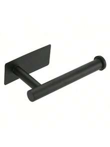 1pc No Drill Self-Adhesive Stainless Steel Towel Bar - Multicolor - View 7