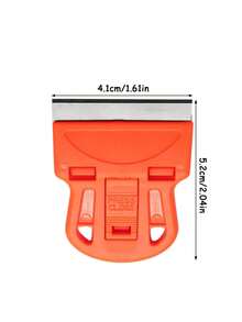 2/1pc Professional Steel Plate Printing Acrylic Nail Scraper, Multifunctional Film Removal And Adhesive Removal Metal Shovel, Used For Nail Art Tool Stamping Cleaning - Multicolor - View 6