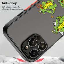 Funda para teléfono con diseño de dragón, compatible con Samsung, Apple, VIVO, OPPO, , Transsion, ,  y Honor. Fabricada en TPU, ofrece protección a prueba de golpes y caídas. Un regalo ideal para familiares y amigos. - Negro - Ver 6