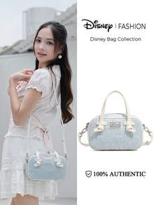 官方授权 Stitch 联名系列 Charm & Stitch 印花迷你波士顿包 - 卡通印花斜挎包，休闲时尚单肩包，生日礼物 - 彩色 - 查看 13