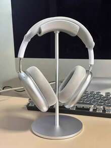 1pc Aluminum Alloy Headphone Stand, Universal Headset Holder With Aluminum Alloy Rod, ABS Base, Heavy-Duty Desktop Headphone, Game Controller Storage Rack - Multicolor - View 3