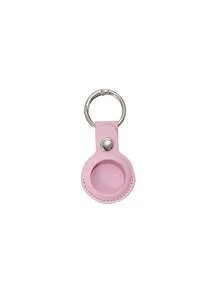 1pc Premium Synthetic Leather AirTag Card Holder With Keychain, Scratch-Resistant AirTag Protective Case, AirTag Keychain Holder, Tag Chain, AirTag GPS Item Finder Tracker - Multicolor - View 7