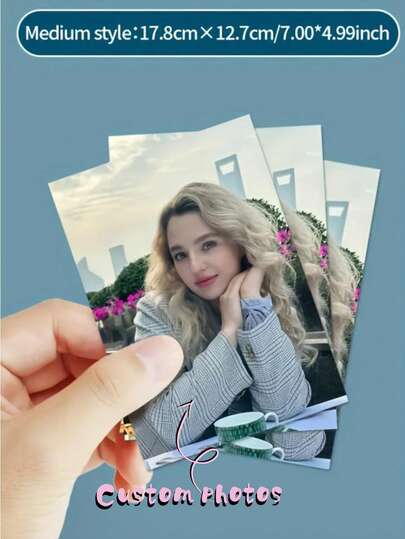 Custom Photo, Personalized Couple Photos Printing, DIY Birthday And Anniversary Gifts For Him & Her, Valentine's Day Present, Personalized Gifts, Special Occasion Gifts, Stylish Keepsake, Elegant Stationery, Highquality Printing Mini Photo Prints, Keepsake Cards, For Birthdays, Anniversaries