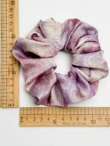 新款扎染缎面发圈，以及女士多功能弹力发绳 - 彩色 - 查看 3