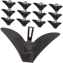 20 Piezas Clips De Corbata De Metal Y PláStico Para Hombre Sujetador Antideslizante Para Corbatas Accesorios De Traje Para Eventos Formales Y Uso Diario,40981050 - Multicolor - Ver 1