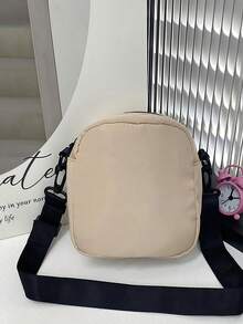 新款时尚学生女生手机包，休闲运动大容量斜挎单肩包 - 彩色 - 查看 8