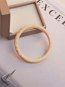 3件套几何亚克力可叠戴手镯套装，适合日常搭配 - 彩色 - 查看 5