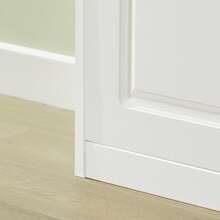 SoBuy 3 Flip-Drawers Shoe Cabinet Shoe Rack Shoe Storage Cupboard Organizer Blue W53 X D24 X H118cm FSR94-B - White - View 9