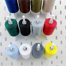 10pcs Large Spool Hooks, Multi-Function Hooks, Spool Holders, Spool Storage Racks, Suitable For Large Spools, Fit For Minimalist Storage, Applicable For Workbench, Improve Storage Efficiency - Multicolor - View 5