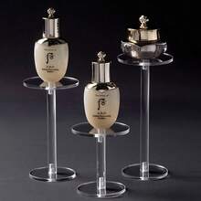 Acrylic Round Transparent Jewelry Display Stand, Perfume Stone Model Showcase, Jewelry & Cosmetics Storage Rack - Multicolor - View 9