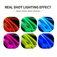 Car Interior LED Light Strip, RGB USB Powered LED Light Kit, Fiber Optic Light Strip, Music Sync Rhythm Applicable For Car Doors, Center Console And Dashboard - A - View 9