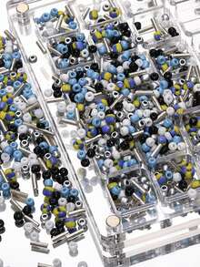 Blue Series Atmosphere Limited Edition Ins Style Glass Rice Bead Beads Scattered Beads DIY Handmade Bead Bracelet Necklace Matching - Multicolor - View 8