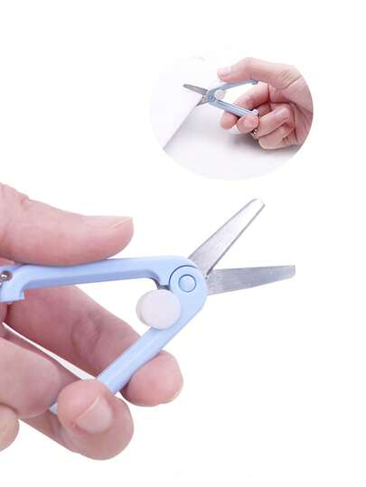 1 Piece Clear Stainless Steel Scissors, 3 Sizes Available Clear Stainless Steel Scissors,Simple Multipurpose Art Scissors For Office, School, And Back To School At Home