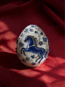 Year Of The Horse Limited Edition Floral & Pony & Easter Egg, Heat Resistant | High Elasticity Silicone Mold, Multi-Purpose - For Making Candles, Plaster/Painting, Squeezy Toys/Stress Relief, Photography Backdrops, Holiday Home Decor, Family Celebration Party Gifts, Handmade Craft Gifts, Flexible And Easy To Clean, Reusable - Pony & Flowers - View 4