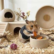 Chalecos de sujeción cálidos para pequeños roedores - Hamsters, osos de peluche y ardillas, equipo para exteriores, suministros para mascotas, accesorios y ropa para animales pequeños - Multicolor - Ver 6