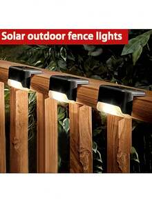 7-Character Solar Powered Pathway Lights | Warm White LED Lights Suitable For Yard, Road Decoration - Commercial Garden Landscape Decor - Seven-shaped - View 4