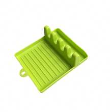 1pc Multifunctional Plastic Pot Lid Holder, Can Be Used As Ladle Rack, Utensil Rack, Pot Lid Rack, Spatula Rack, Kitchen Storage - Multicolor - View 15