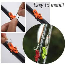 Organizador de portacebos con 3 ganchos, portacebos y portaanzuelos - Multicolor - Ver 5