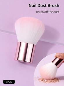 Luxury Manicure Tool Powder Brush - Soft Fluffy Mushroom Head Brush, Multi-Functional Loose Powder Brush Easy To Clean Nail Brush, High-End Professional Makeup Tool - Multicolor - View 5