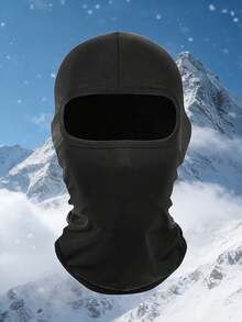 1pc/Set Unisex Solid Color Balaclava Ski Mask, Breathable Quick-Dry Sun Protection Face & Neck Cover, Suitable For Summer Outdoor Activities - Multicolor - View 2