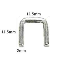 ZhdnBhnos U-Shape Clips Manual Sausage Clipper Buckle 5 Boxes 20000pcs For Sausa Clipping Machine Vegetable Sealing Machine Supermarket Tightening Machine - Variant,1 - View 2