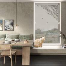 Window Screen, Stretched Frame, Made Of Aluminum And Fiberglass, White/Anthracite Frame - 1PC - View 8