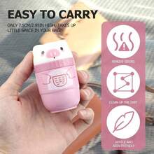 180 Pieces Of Cleaning Tools, Which Can Clean Ear Holes To Prevent Blockage. Ear Hole Sticks With Deodorizing And Aromatic Effects. Designed In A Cute Pig Pattern For Girlfriend Use. Portable. Blue And Pink Color. For Household Use Only. - Nhiều màu - Xem 5