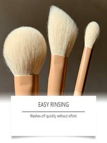 化妆刷清洁剂 - 温和配方，适用于清洁眉刷、粉底刷和日常化妆刷 - B-粉紅色 - 查看 5