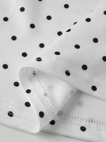 Women Y2k Lace Trim Polka Dot Camisoles Tops Tie-Up Front Casual Tank Tops Summer Fashion Sleeveless Vest Going Out Crop Tops Streetwear - 白色 - 查看 9