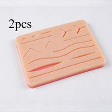 Skin Suture Pad Surgical Suture Training Kit, Grays Anatomy Suture Practice Set, Trauma Accessories, Suitable For Medical Students And Doctors - Beige - View 7