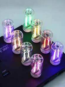RGB Light Tube Atmosphere Lamp, Car Atmosphere Light, USB Night Light, Touch Dimming, LED Filament Lamp, Portable Lighting, Plug And Play, Decorative Atmosphere Light - Multicolor - View 4