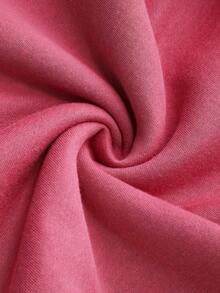 Áo nỉ dài tay có mũ, dây rút, unisex dành cho Ngày Valentine, mẫu mới ra mắt năm 2026, thuộc bộ sưu tập Ngày Valentine với họa tiết SpongeBob SquarePants và Patrick ôm nhau, thích hợp cho mua sắm, hẹn hò, giải trí, thư giãn và các hoạt động hàng ngày. - màu đỏ hồng nhạt - Xem 5