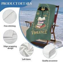 Groovy R Wave Beach Towel  B1Old 70s Groovwir1ls, P1SYcheD1ELIc Towel For Vintage Lovers, Festival Gear, R Beach AccesS1ories,312g Printed Multipurpose Large Size Beach Towel, Swimming Pool Towel S1ofa Blankeamping Mat, H1oliday Fitness Four SeaS1ons Picnic Mat S1HAwl Yoga Mat, Beach Travel Home Unrsal, Light And Drkin Comfort.Perfect For Independence Day, Mother's Day, Etc. - 沙灘巾 - 查看 6