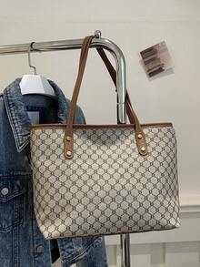 大容量女士通勤包，个性化手提包，2026新款精致小众单肩包，高品质女士包 - 彩色 - 查看 7