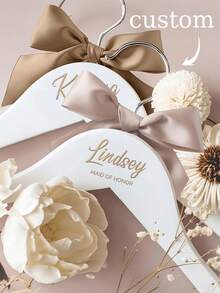Personalized Bridesmaid Hangers,Wedding Coat Hanger With Personalization,Bridesmaid Hangers Personalized,Bridesmaid Hangers Wedding Hangers Bride Hanger Personalized Wedding Hanger Bridal Hanger Bride Engraved,Ornamental,Reusable,Multi-Functional,Stylish,Exquisite - C - View 1