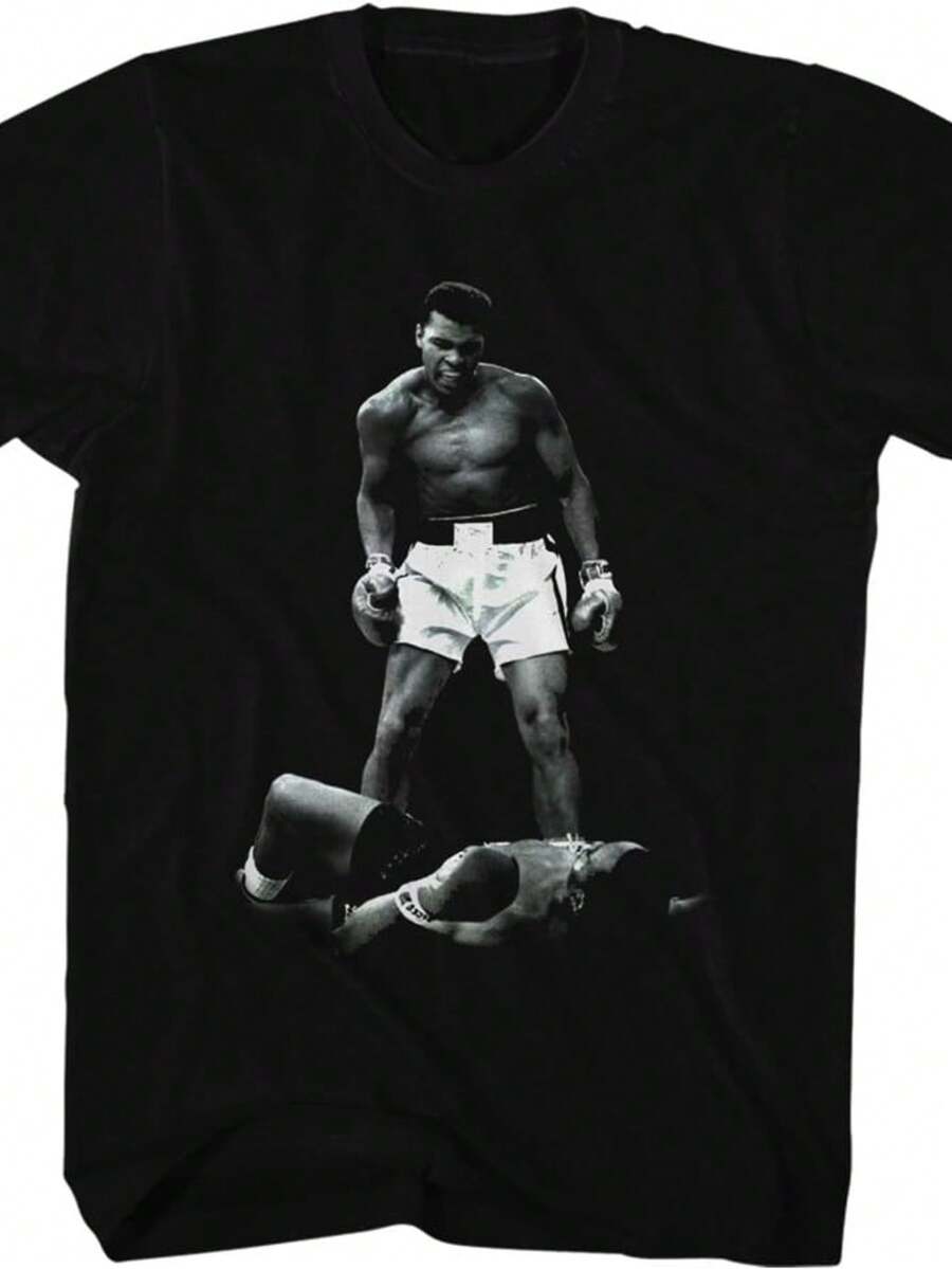 Ali Over Liston Adult T-Shirt Tee - màu đen - Xem 1