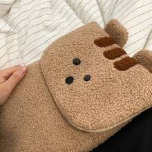 Funda para portátil/tableta de 10-14 pulgadas con diseño lindo de oso y pato estilo coreano, estuche ligero para estudiantes, opciones de multicolor (sin monedero/dije) - Multicolor - Ver 6