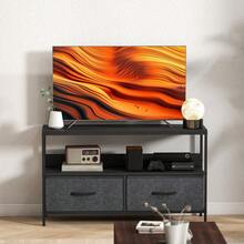 Television Stands & Entertainment Centers - Black - View 3