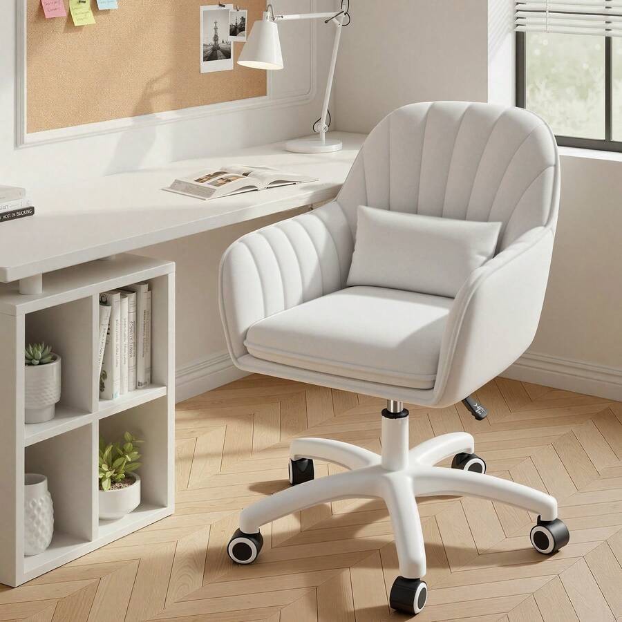 Daluvenix Vanity Stools - White - View 1