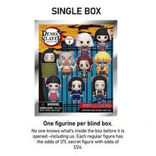 官方授权盲盒3D立体人偶包夹挂件，包含炭治郎、祢豆子、善逸、伊之助等角色，生日礼物，1个装，Aniplex出品 - 彩色 - 查看 7