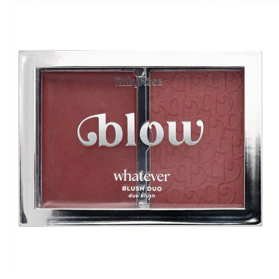New Release: Whatever Compact Blush Duo From The Blow By Ruby Rose Line, HBM05 - Shimmery / 2 Colors - NHẬT KÝ HÀNG NGÀY (BD11/BD12) - Xem 1