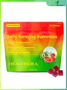 Natural Tanning Supplement Crafted With Astaxanthin,Lycopene, And Beta-Carotene.These Delicious Gummiescombine Beneficial Ingredients For A Unique Addition Toyour Daily Routine.Herbal Vitamin Lron - 1 chai - Xem 1
