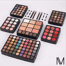 Makeup Kit Eyeshadow Palette Professional High Quality - Black - View 4