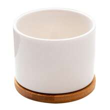 Ceramic Garden Planter Pots Ceramic Plant Pots With Drainage Holes Design For Windowsills Shelves Gardens And Patios - A - View 11