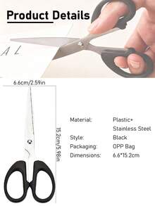 6-In-1 Professional Pet Grooming Scissors Set, Includes Curved Scissors And Stainless Steel Comb, Right-Handed Pet Haircut Tool Kit, Suitable For Dogs And Cats - Multicolor - View 10