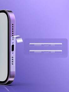 2 件手机防尘贴纸防尘塞 - 無色 - 查看 10