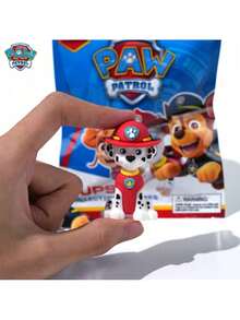 Paw Patrol 1PC Officially Licensed Mystery Capsule Random Character Miniature Figure Desktop Ornament For Fan Collectible Model Surprise Theme Display Accessory Summer Party Supply - Blue - View 6