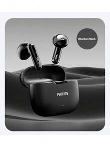 Philips' new TAT1220 true wireless Bluetooth headset semi-in-ear noise canceling high sound quality sports game long battery life for boys and girls couples - 均碼 - 查看 3
