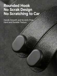 1pc Car Hook Convenient Car Hidden Car Storage Hook Creative Car Seat Hook With Easy To Install Hook - Durable ABS Material Organizer - A - View 8